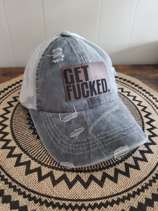 "Get Fucked" hat
