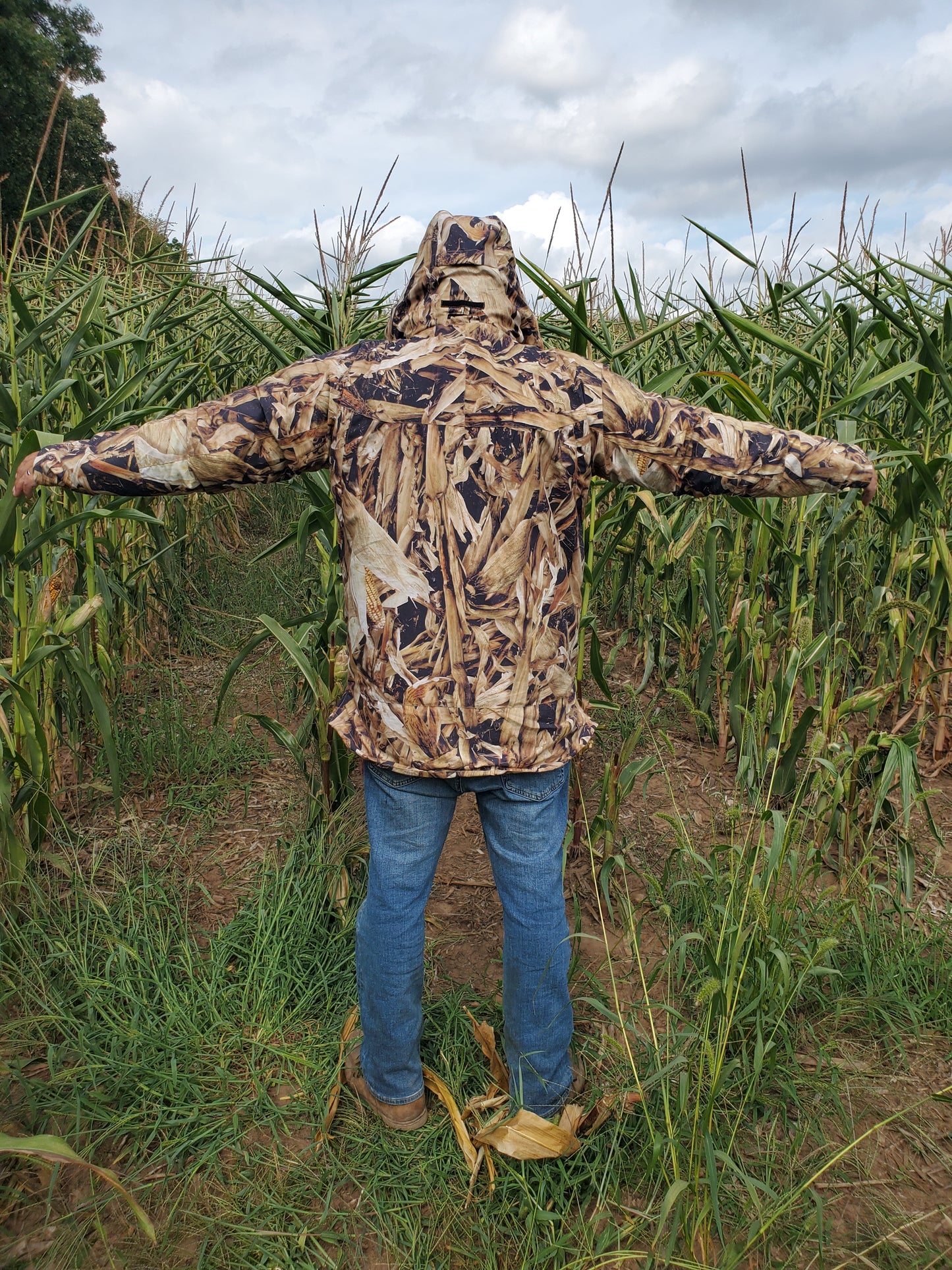 CLEARANCE - FALL CORN STALK - "HELL YES! Series" - Water Resistant, Mid-weight Jacket