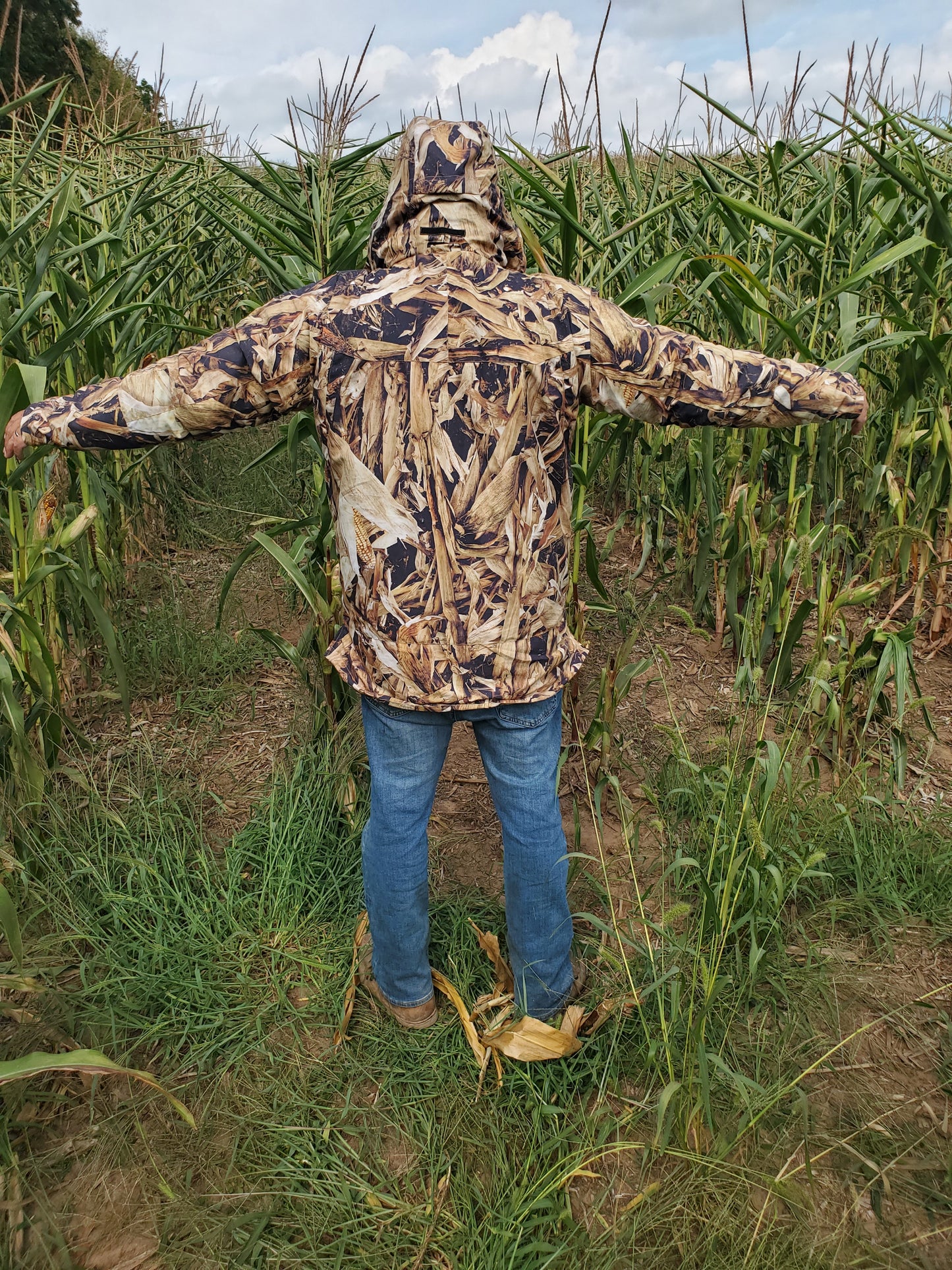CLEARANCE - FALL CORN STALK - "HELL YES! Series" - Water Resistant, Mid-weight Jacket