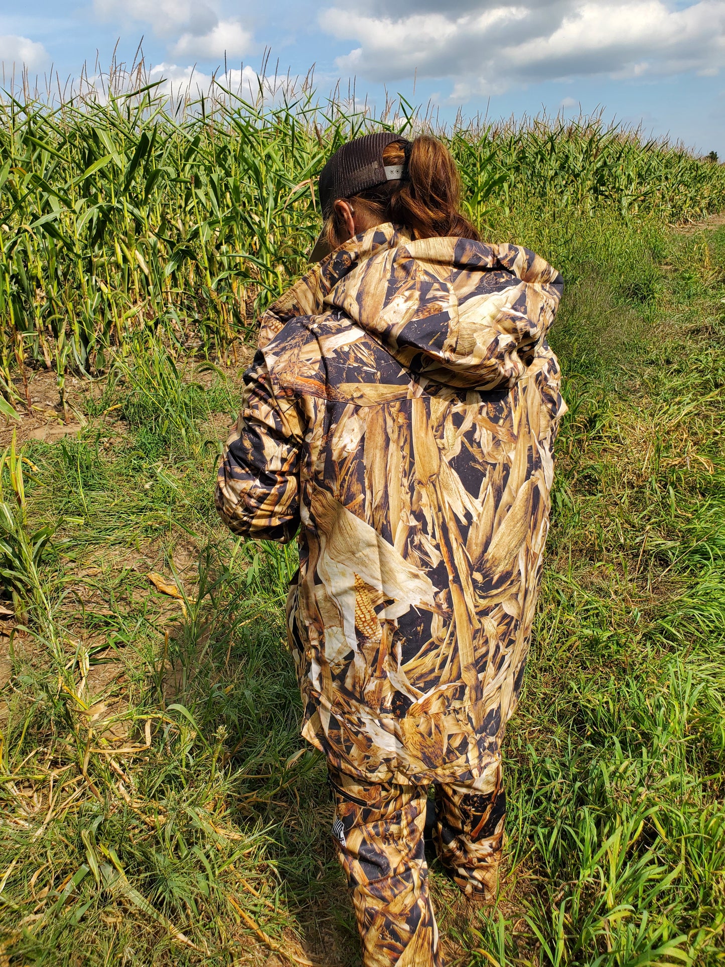 CLEARANCE - FALL CORN STALK - "HELL YES! Series" - Water Resistant, Mid-weight Jacket