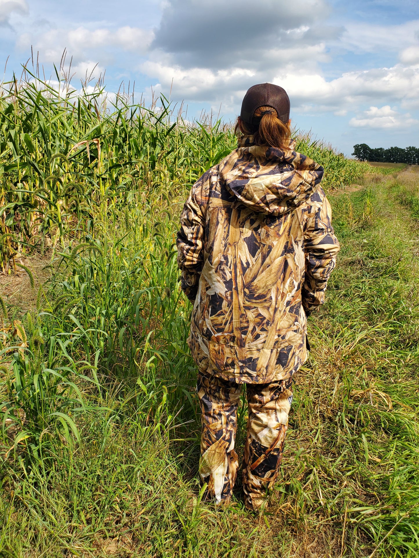 CLEARANCE - FALL CORN STALK - "HELL YES! Series" - Water Resistant, Mid-weight Jacket