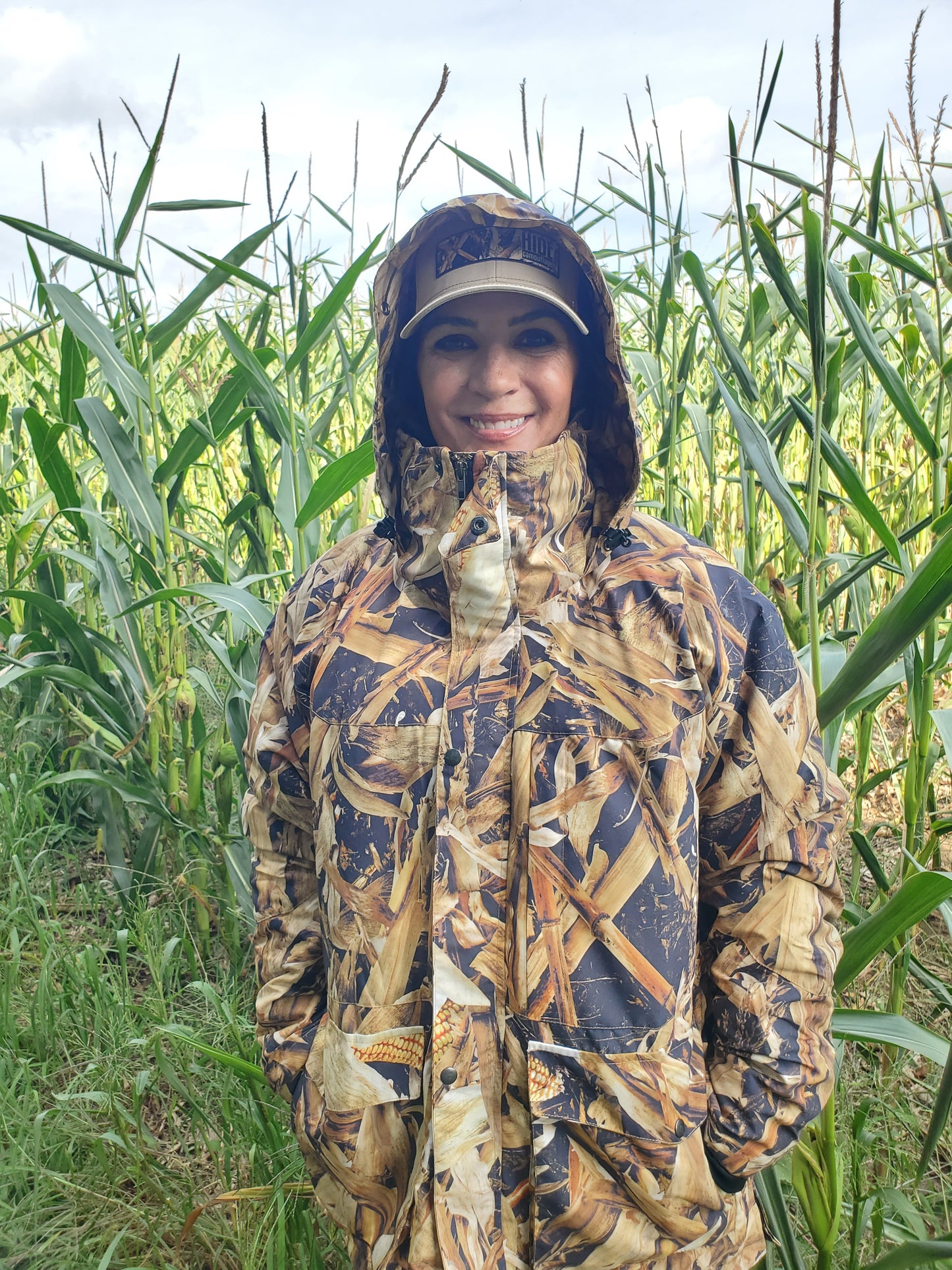 CLEARANCE - FALL CORN STALK - "HELL YES! Series" - Water Resistant, Mid-weight Jacket