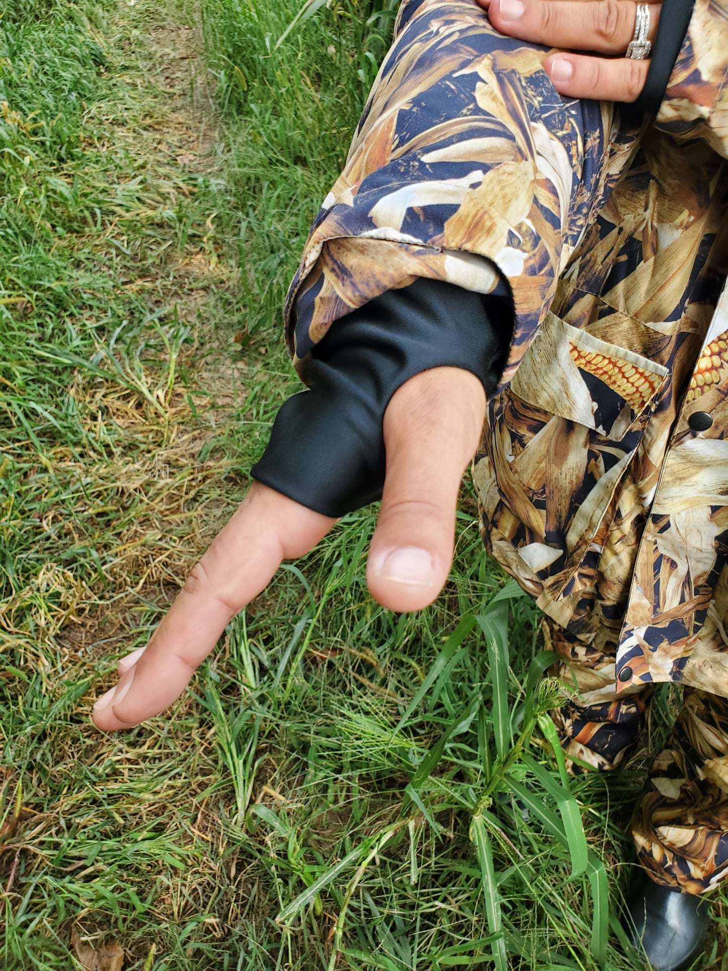 CLEARANCE - FALL CORN STALK - "HELL YES! Series" - Water Resistant, Mid-weight Jacket