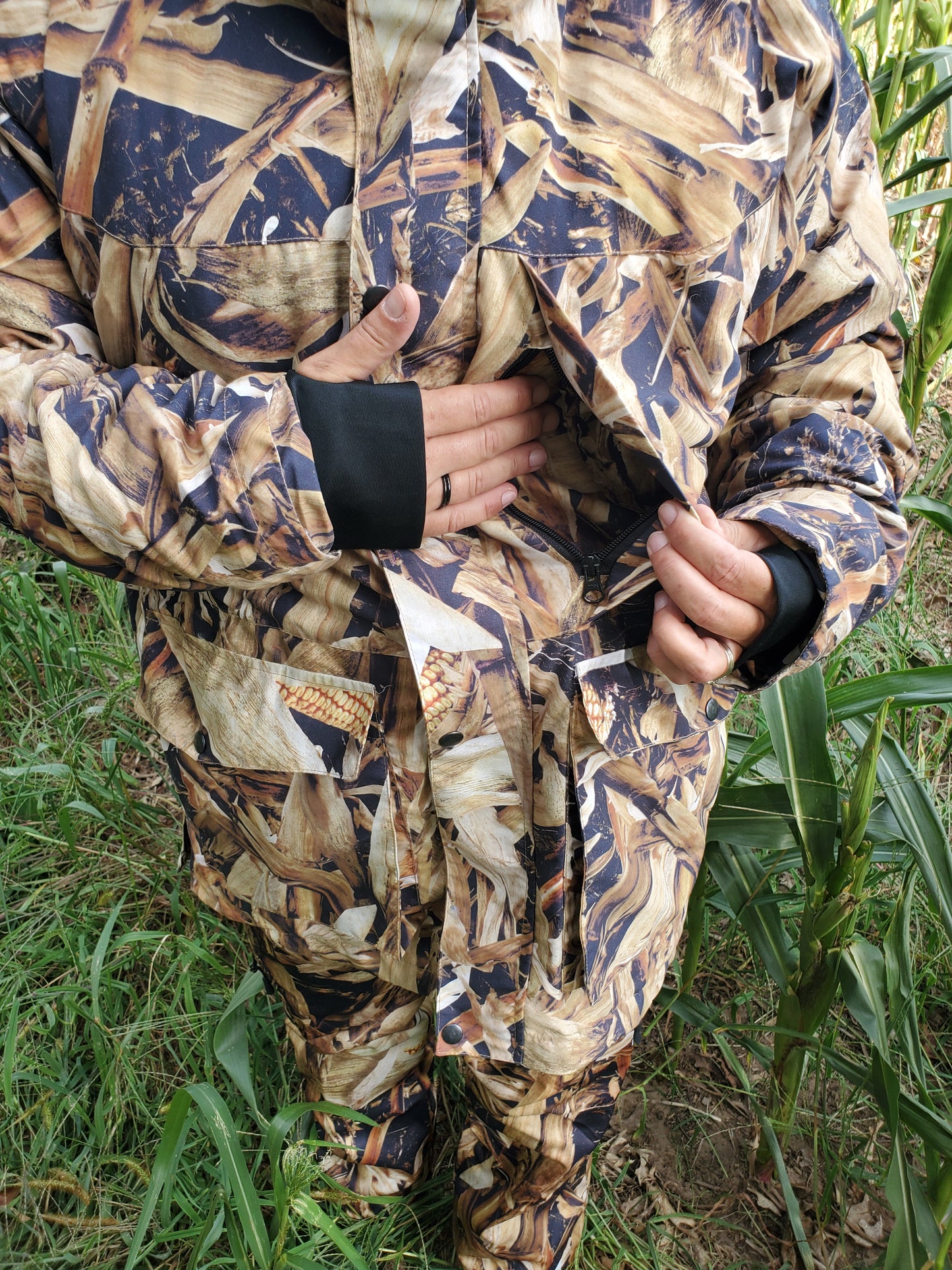 CLEARANCE - FALL CORN STALK - "HELL YES! Series" - Water Resistant, Mid-weight Jacket