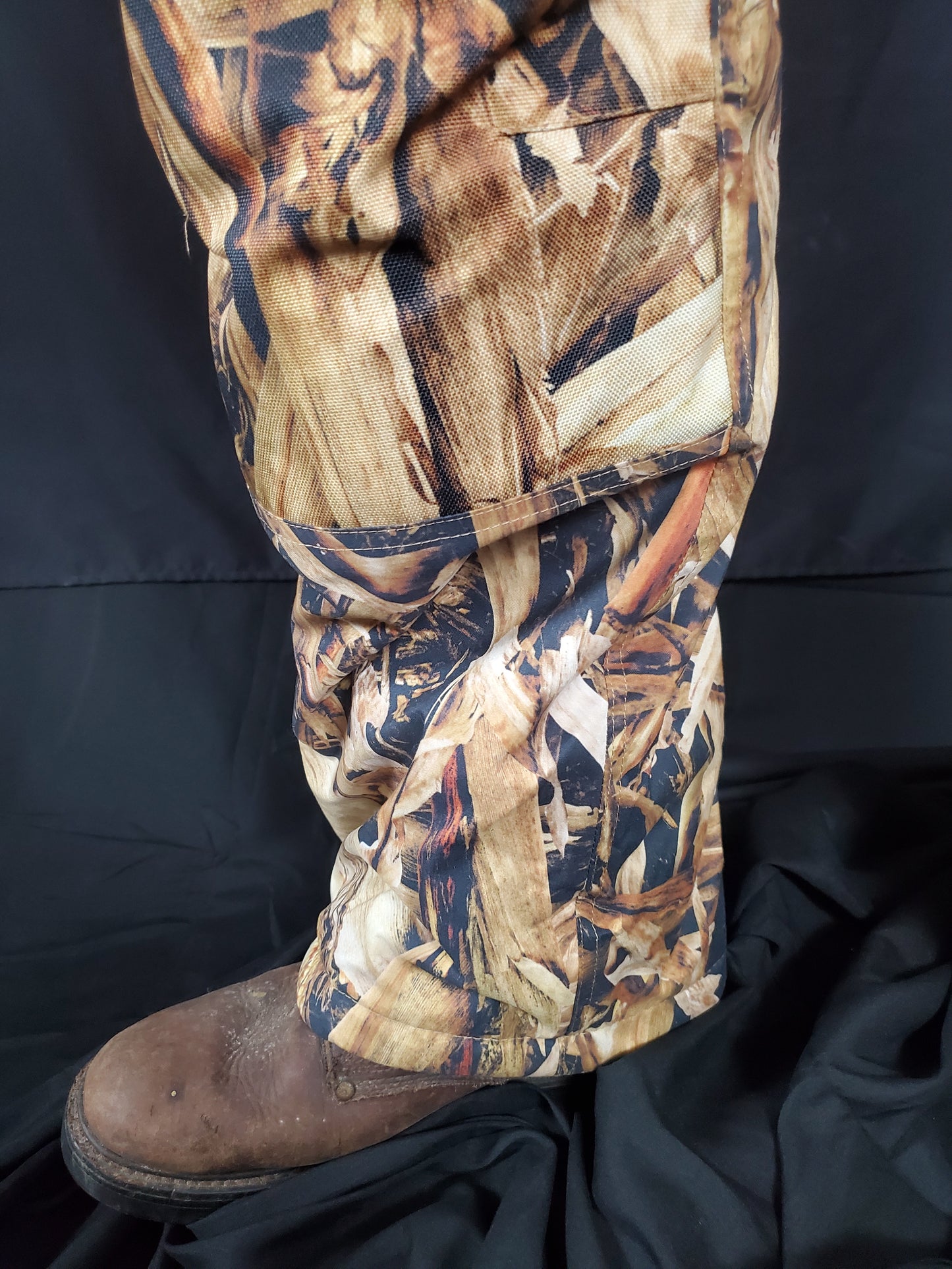 CLEARANCE - FALL CORN STALK - "HELL YES!" Series - Water Resistant, Mid-weight Bibs