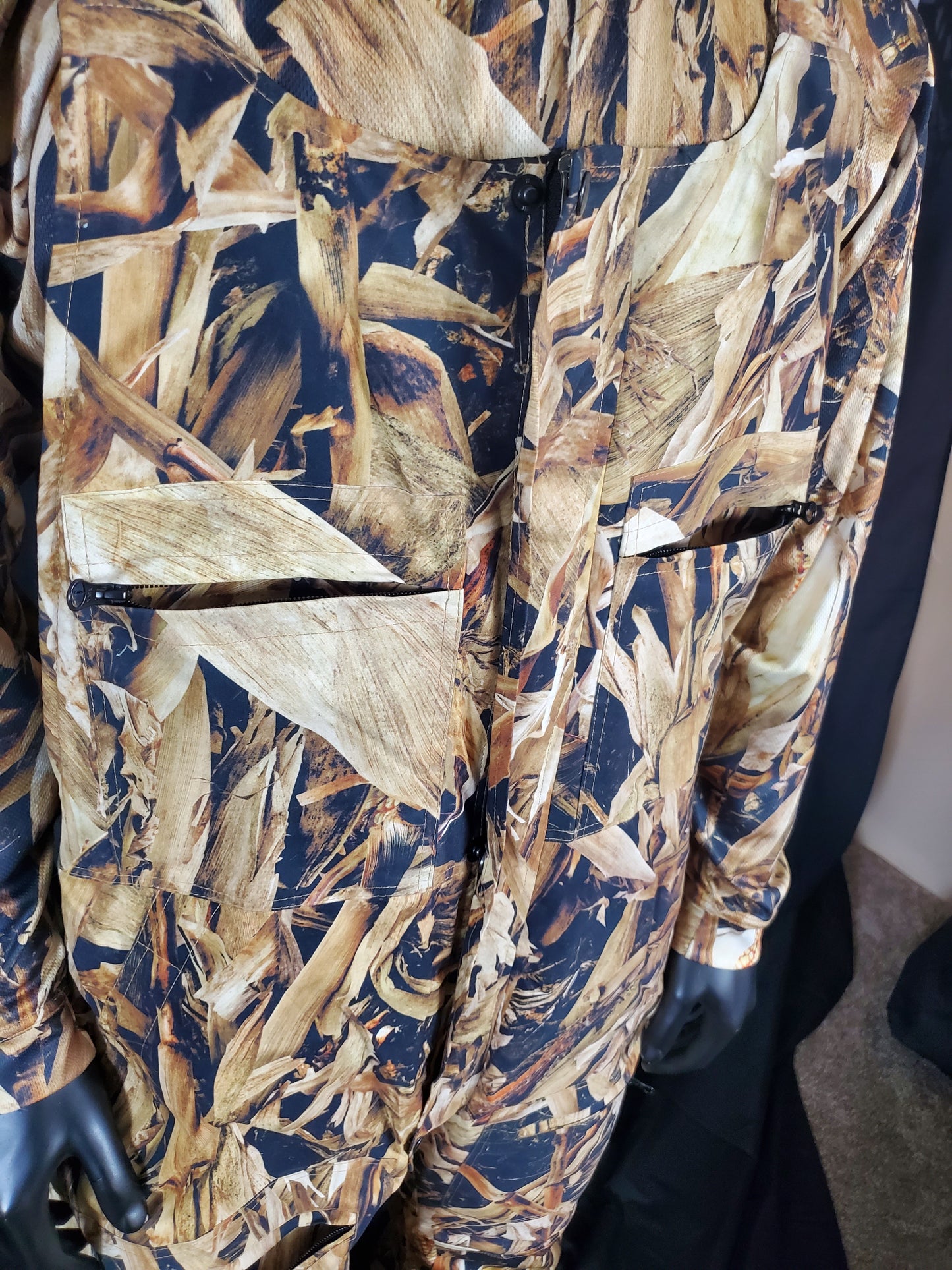 CLEARANCE - FALL CORN STALK - "HELL YES!" Series - Water Resistant, Mid-weight Bibs