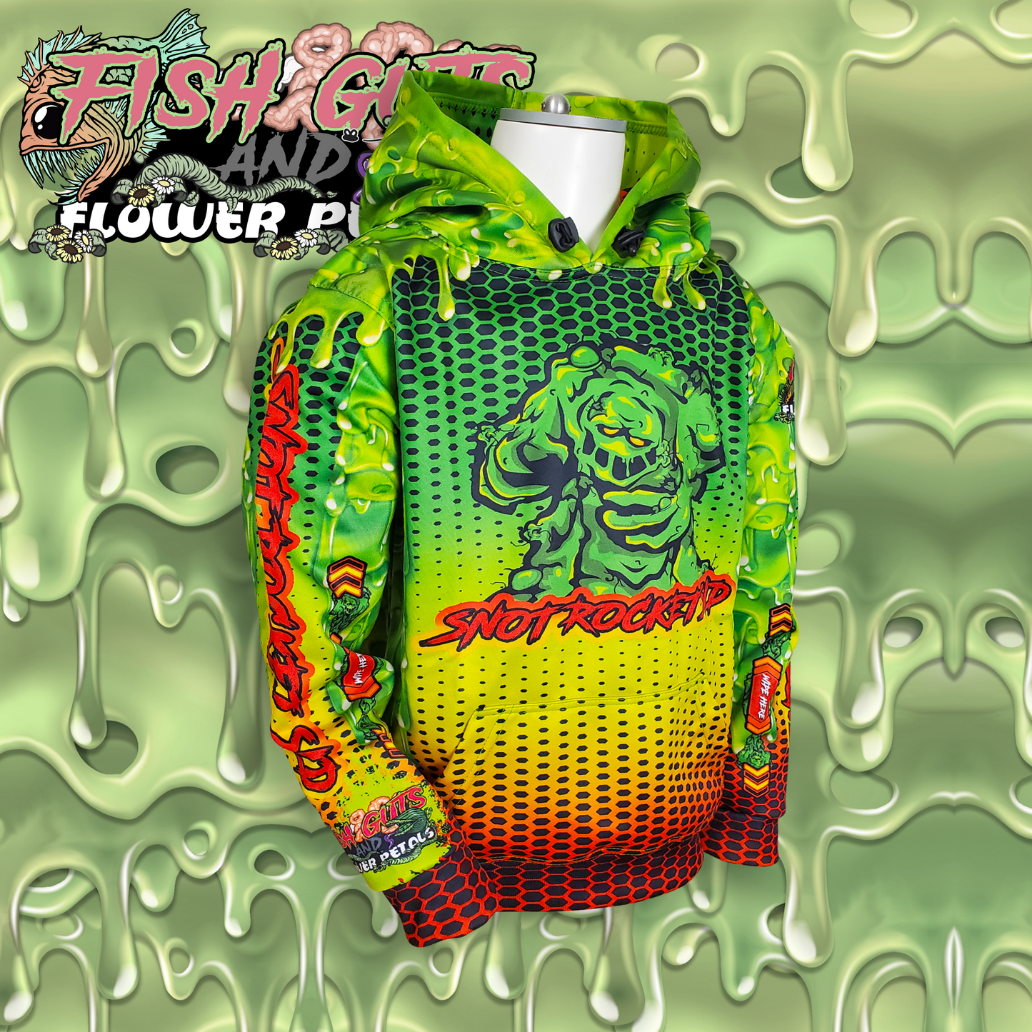Fish Guts and Flower Petals - SNOT ROCKET SID - Hoodie