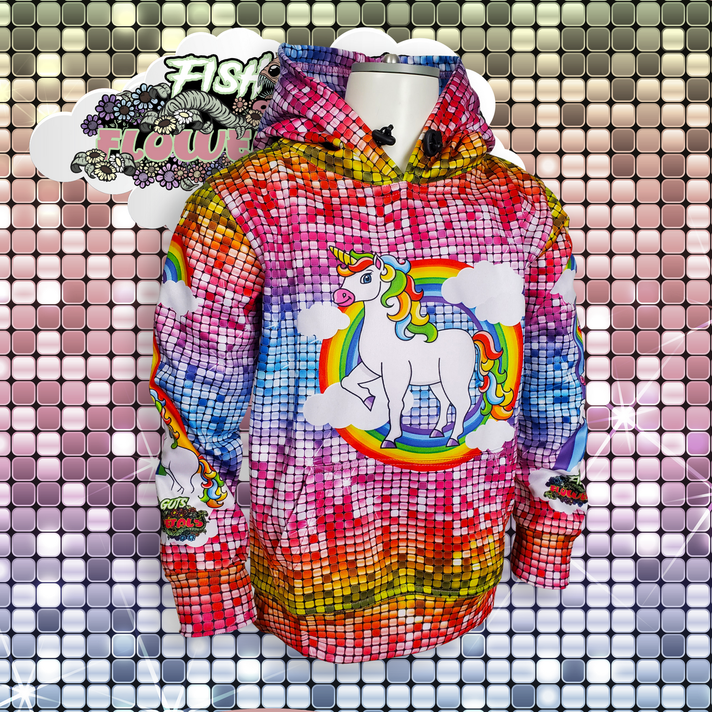 Fish Guts and Flower Petals - UNICORN - Hoodie