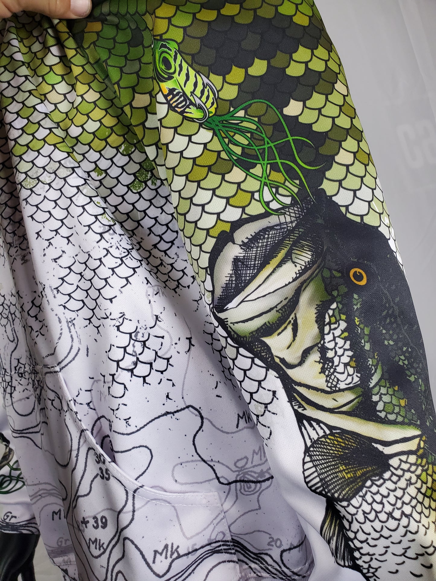 LIFESTYLE Fishing Apparel - Bass Scales - Hoodie