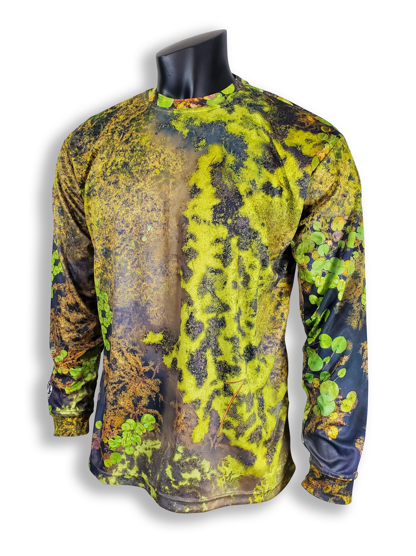 LIFESTYLE Fishing Apparel - Slop Camo - Long Sleeve Crew Collar T-Shirt