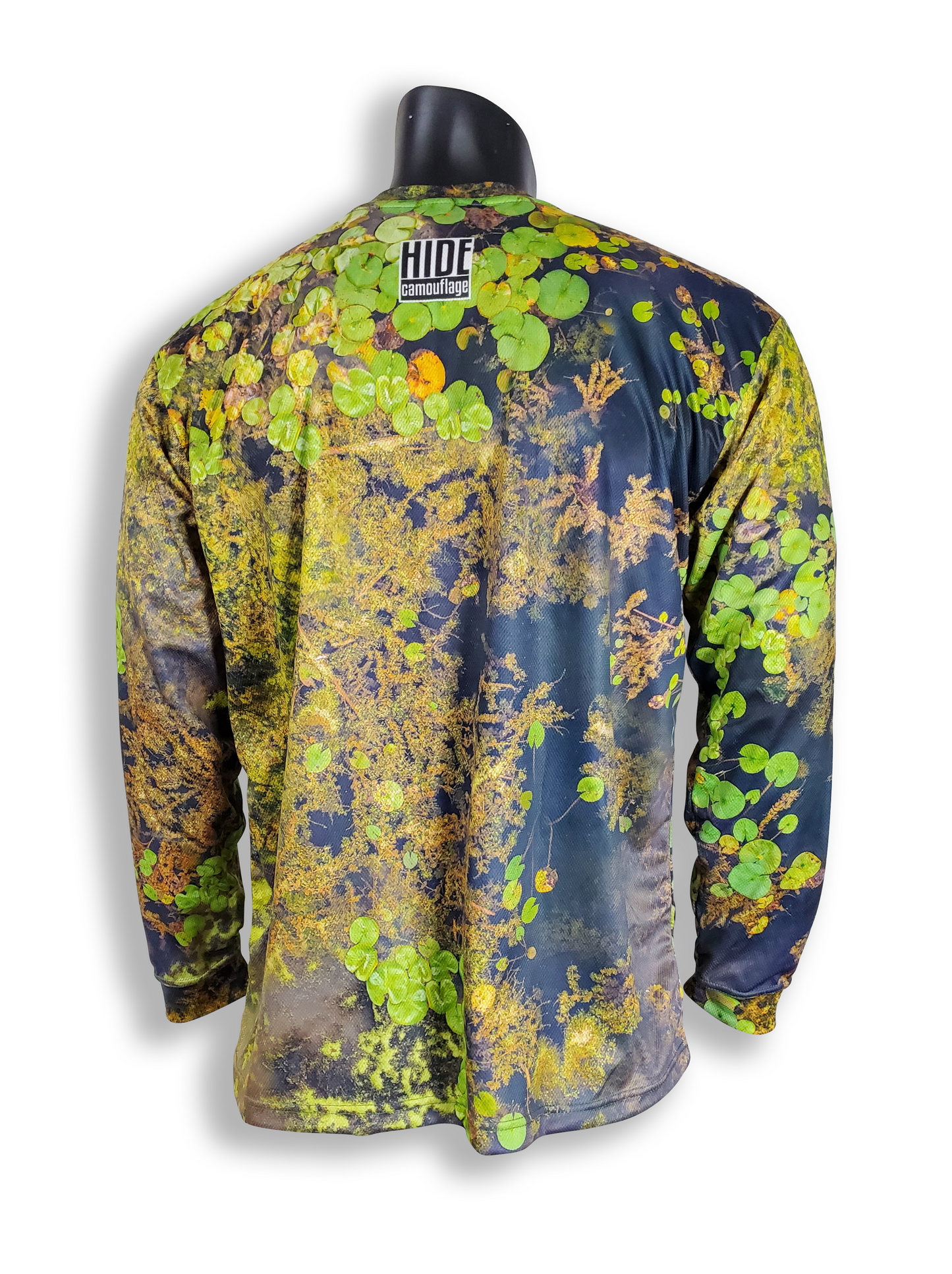 LIFESTYLE Fishing Apparel - Slop Camo - Long Sleeve Crew Collar T-Shirt