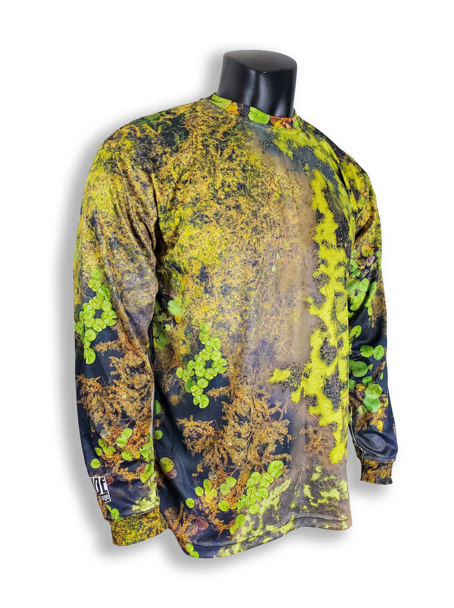 LIFESTYLE Fishing Apparel - Slop Camo - Long Sleeve Crew Collar T-Shirt