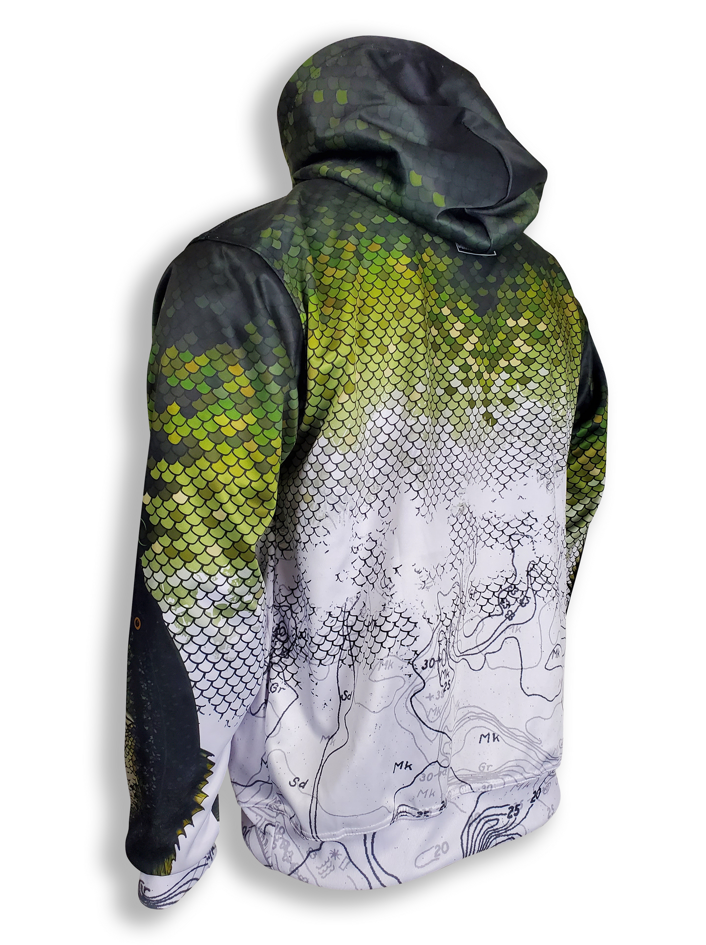 LIFESTYLE Fishing Apparel - Bass Scales - Hoodie